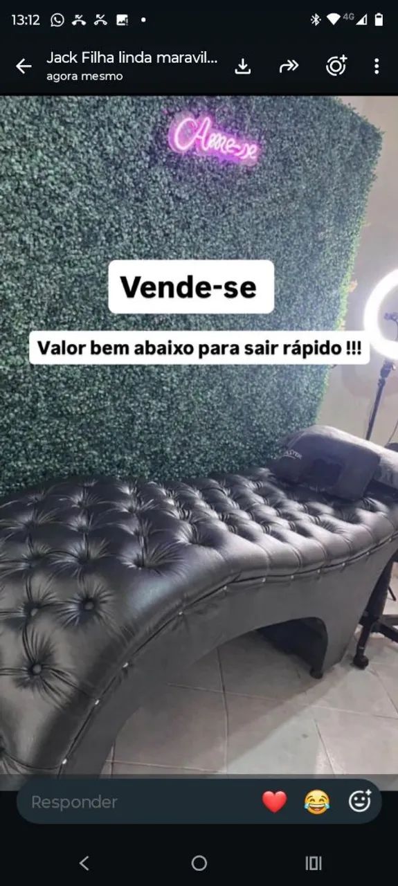 maca semi nova sem detalhes perfeita 