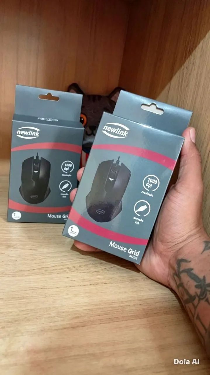 Mouse com fio newlink GRID  - Foto 2