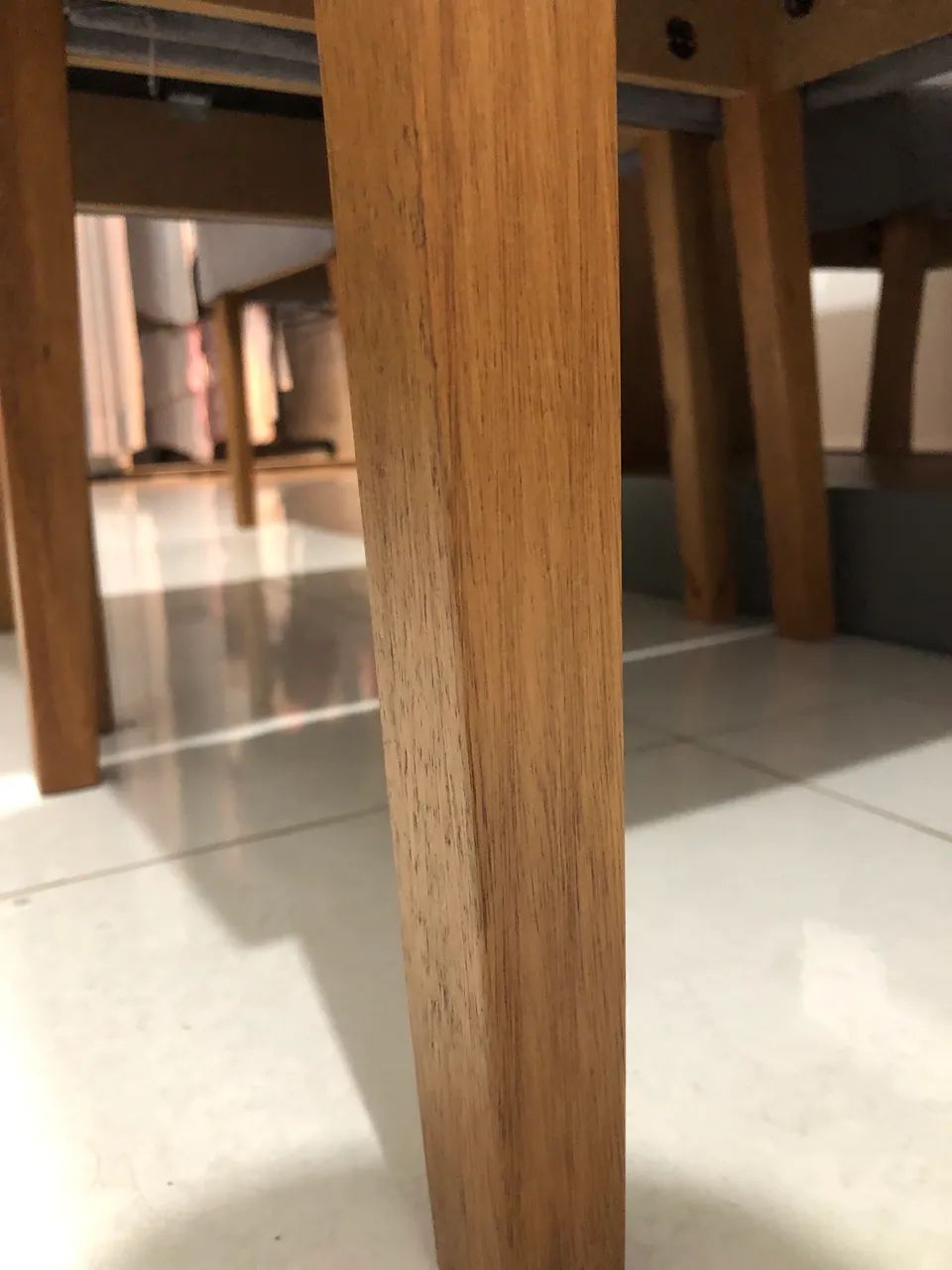 Mesa em madeira nova - Foto 4