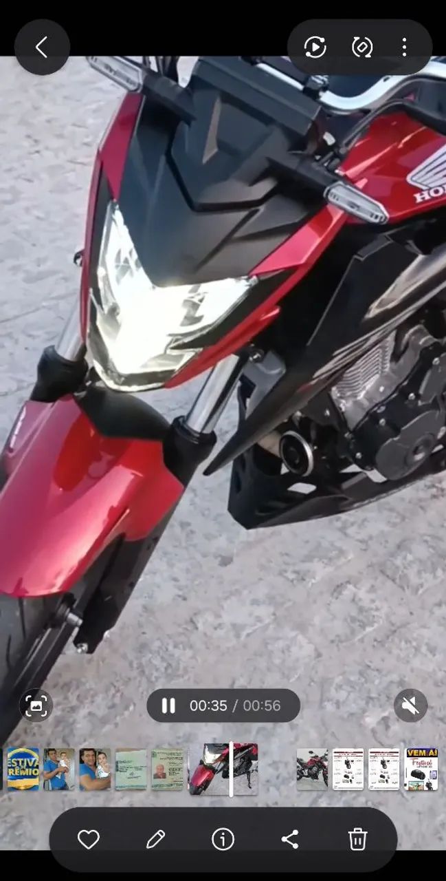 Vendo CB 300F 2025 abs, emplacada 2026 - Foto 2