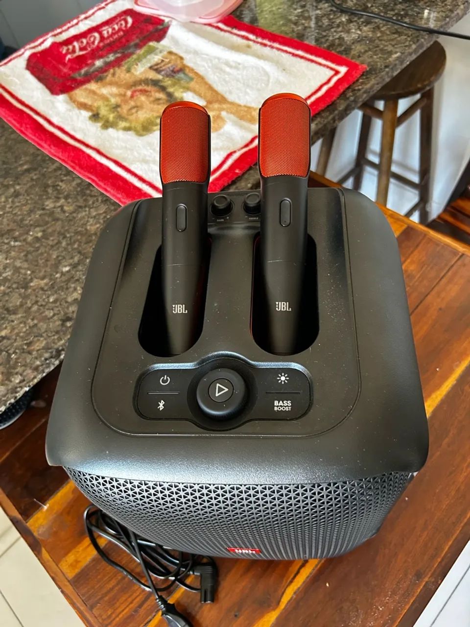 Jbl Encore Party com 2 mic - Foto 3