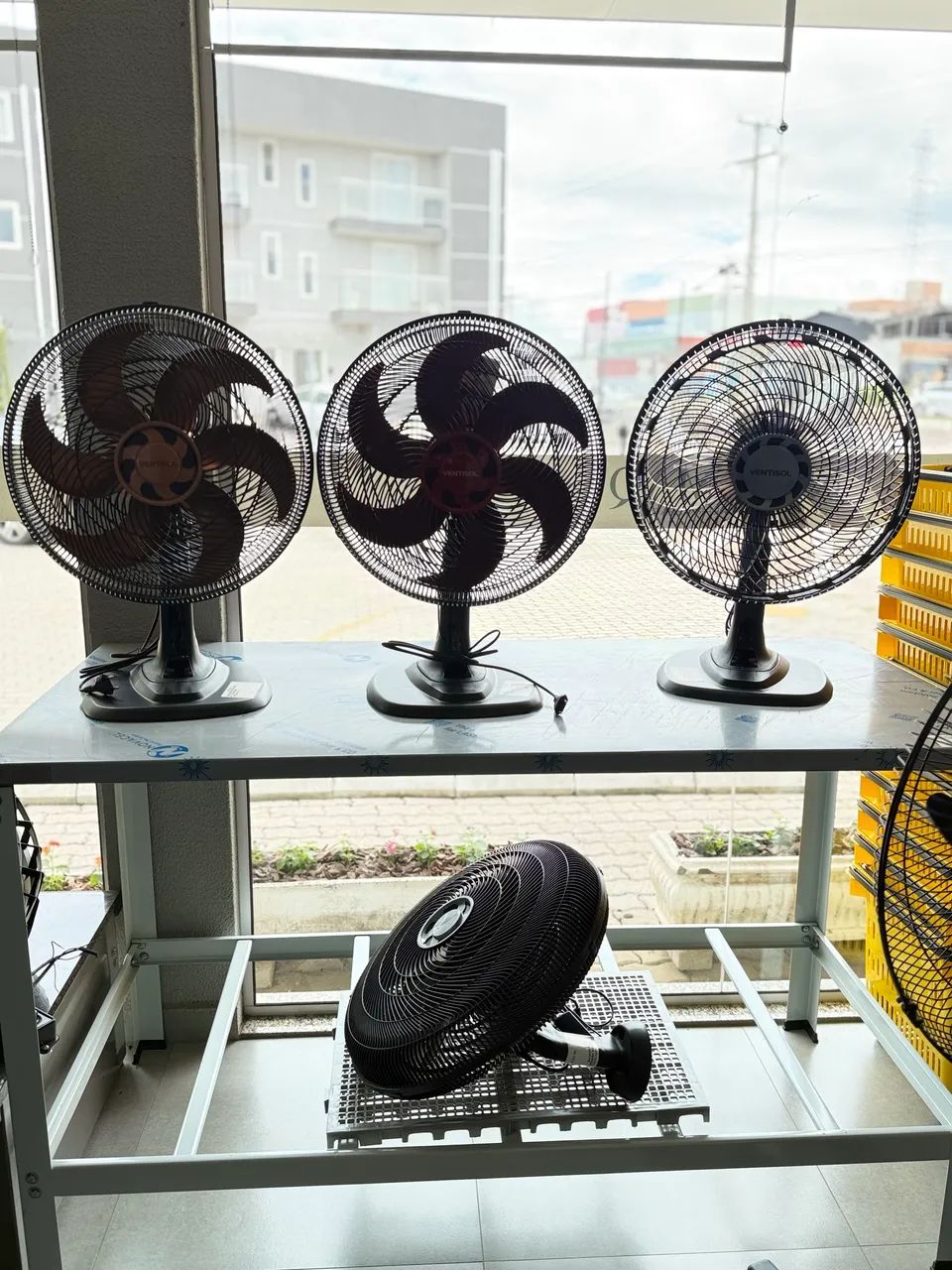 VENTILADOR MESA 40 CM 6P BRONZE PREMIUM VENTISOL - Foto 5