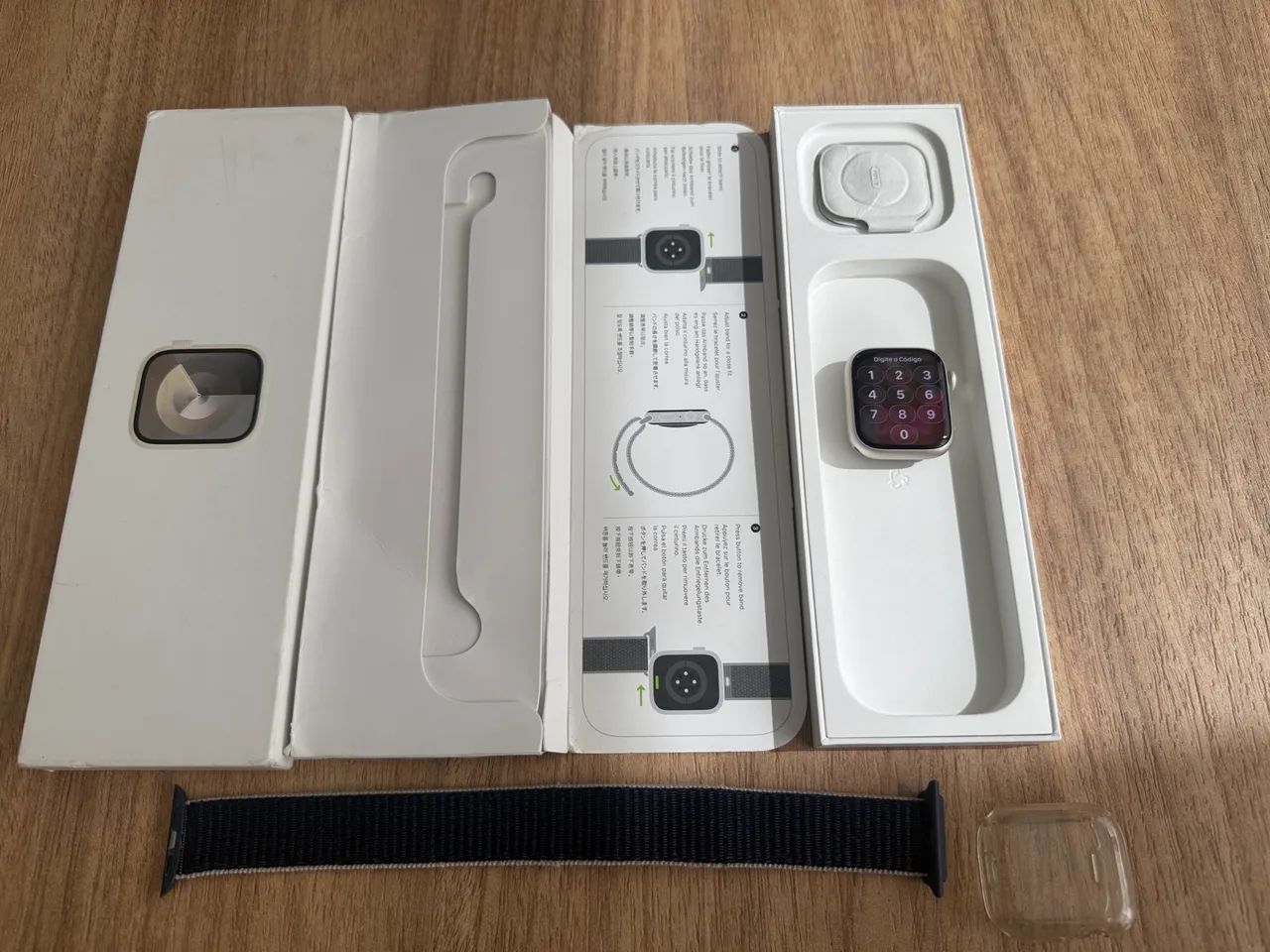 Apple watch série 9 novinho na caixa 