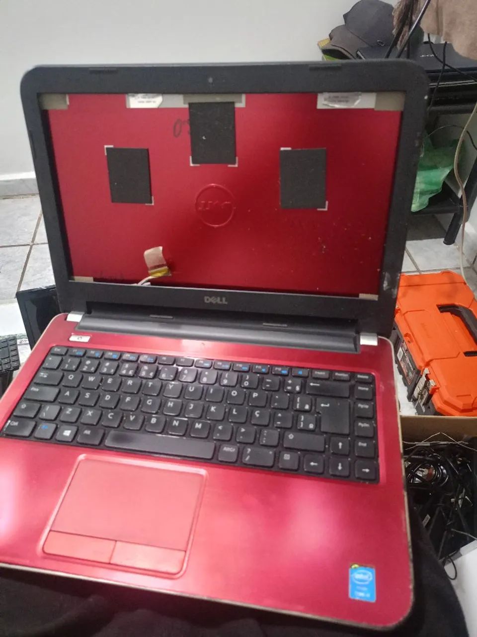 Lote com 10 notebooks para peças
