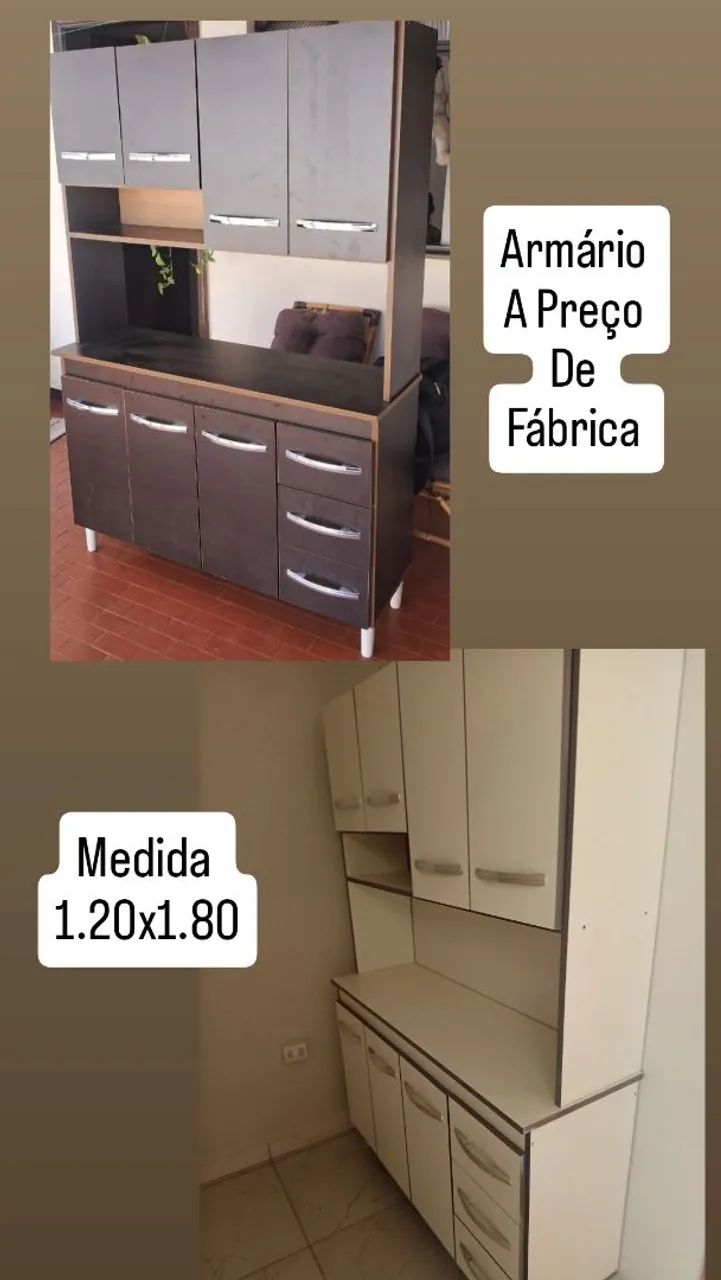 ARMÁRIO NOVOS A PREÇO DE FÁBRICA 