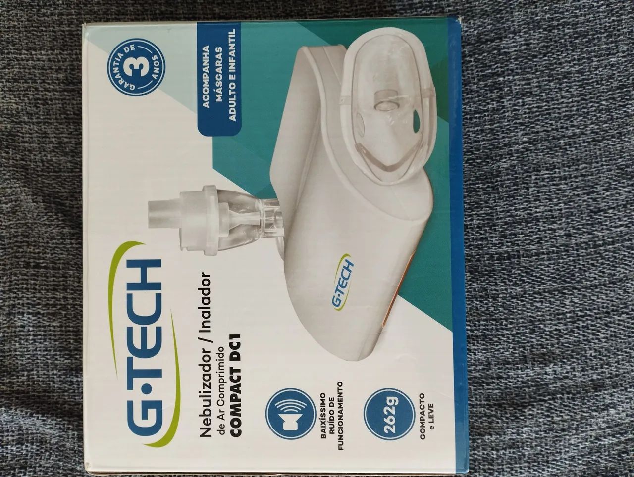 Nebulizador/Inalador G-Tech Compact DC1 - Foto 2