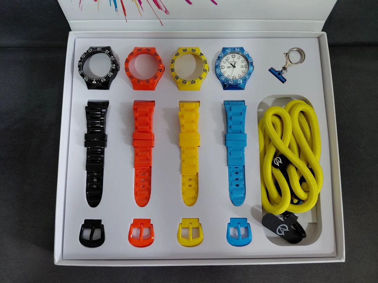 Relógio Champion Troca Pulseiras ( Kit 4 cores )  - Foto 3