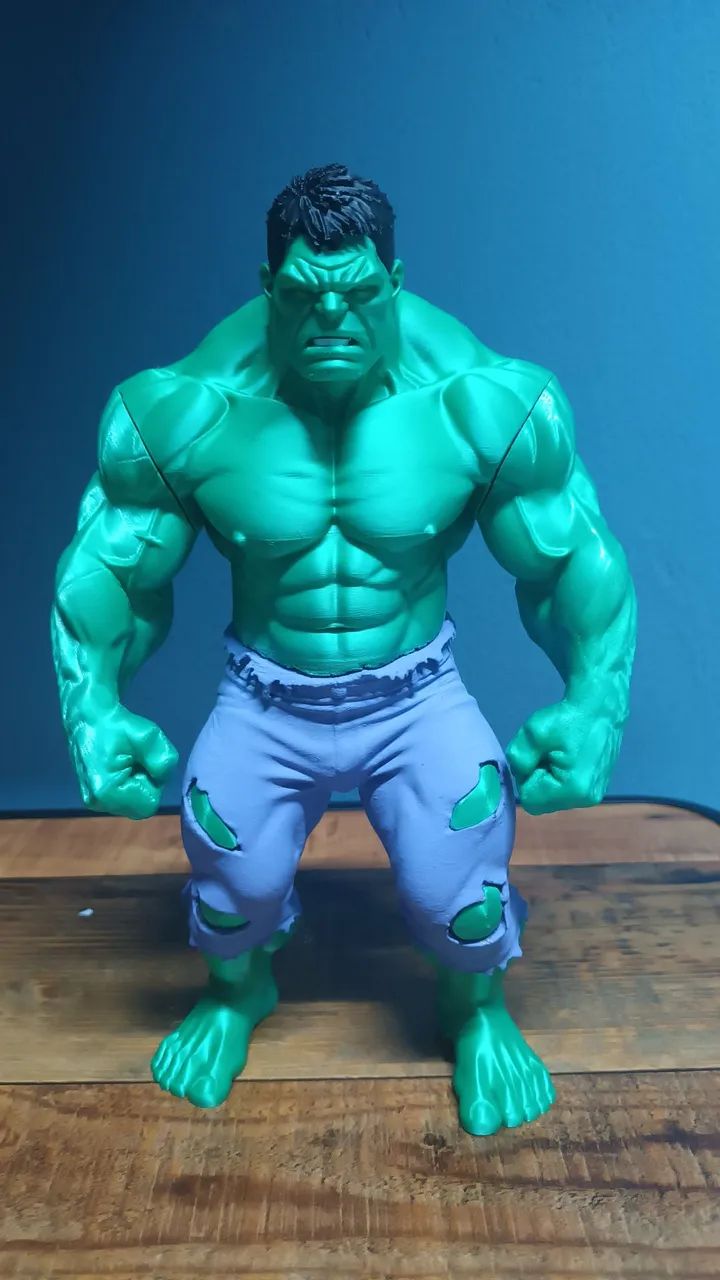 HULK EM IMPRESSÃO 3D - Foto 4