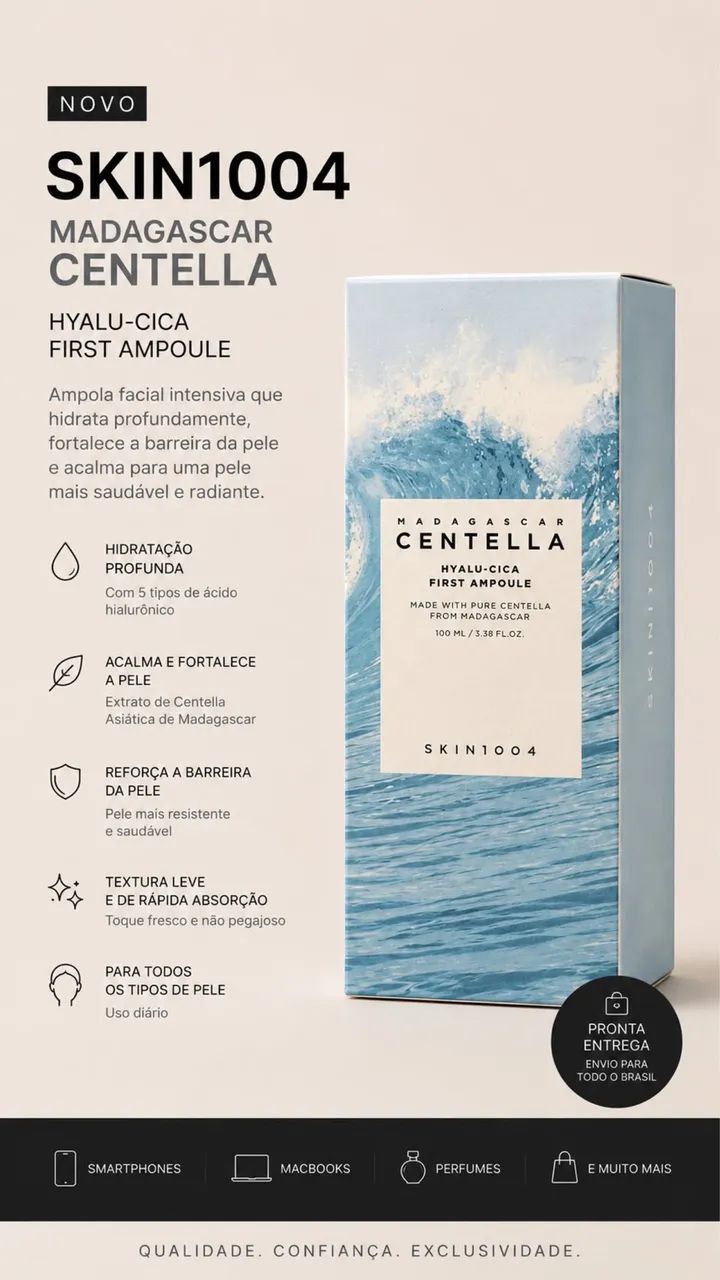 Ampola Centella Skin 1004  - Foto 2