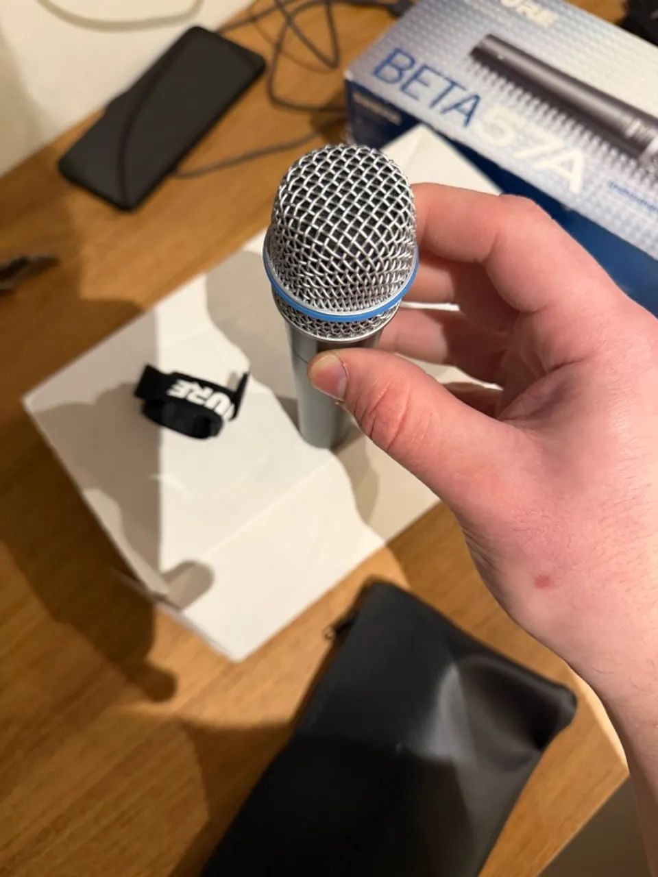 Microfone Shure Beta 57A Novo, com NF e Garantia - Foto 5