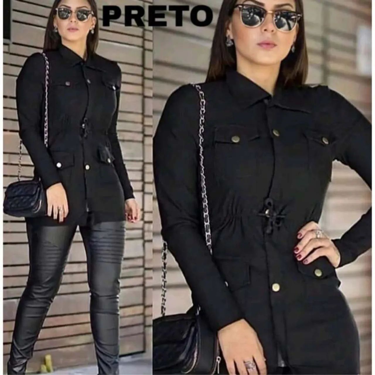 Sobretudo / Casaco feminino (Parka) - Foto 2