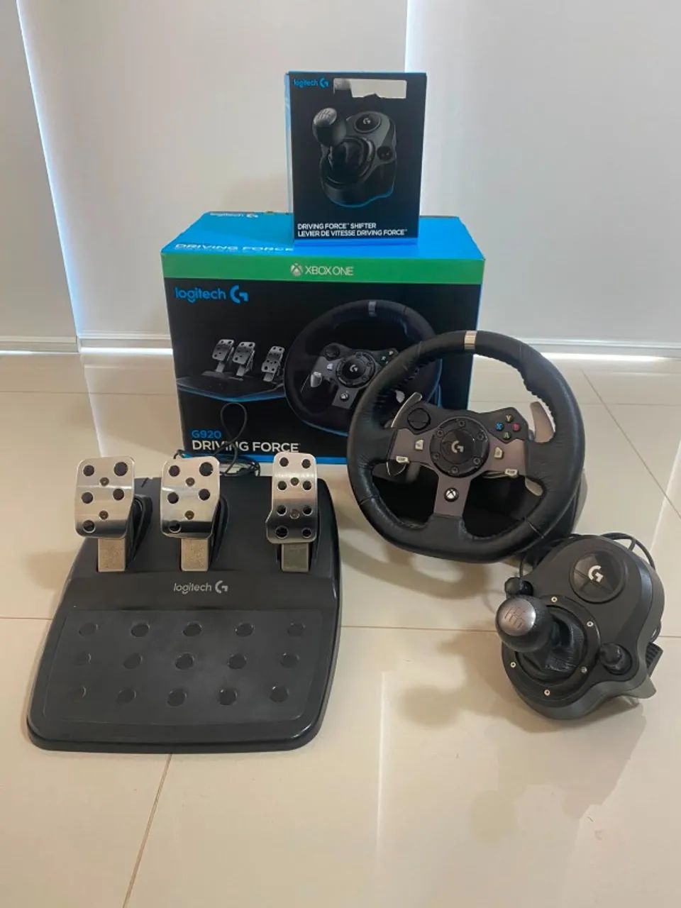 Logitech g920 + Cambio 