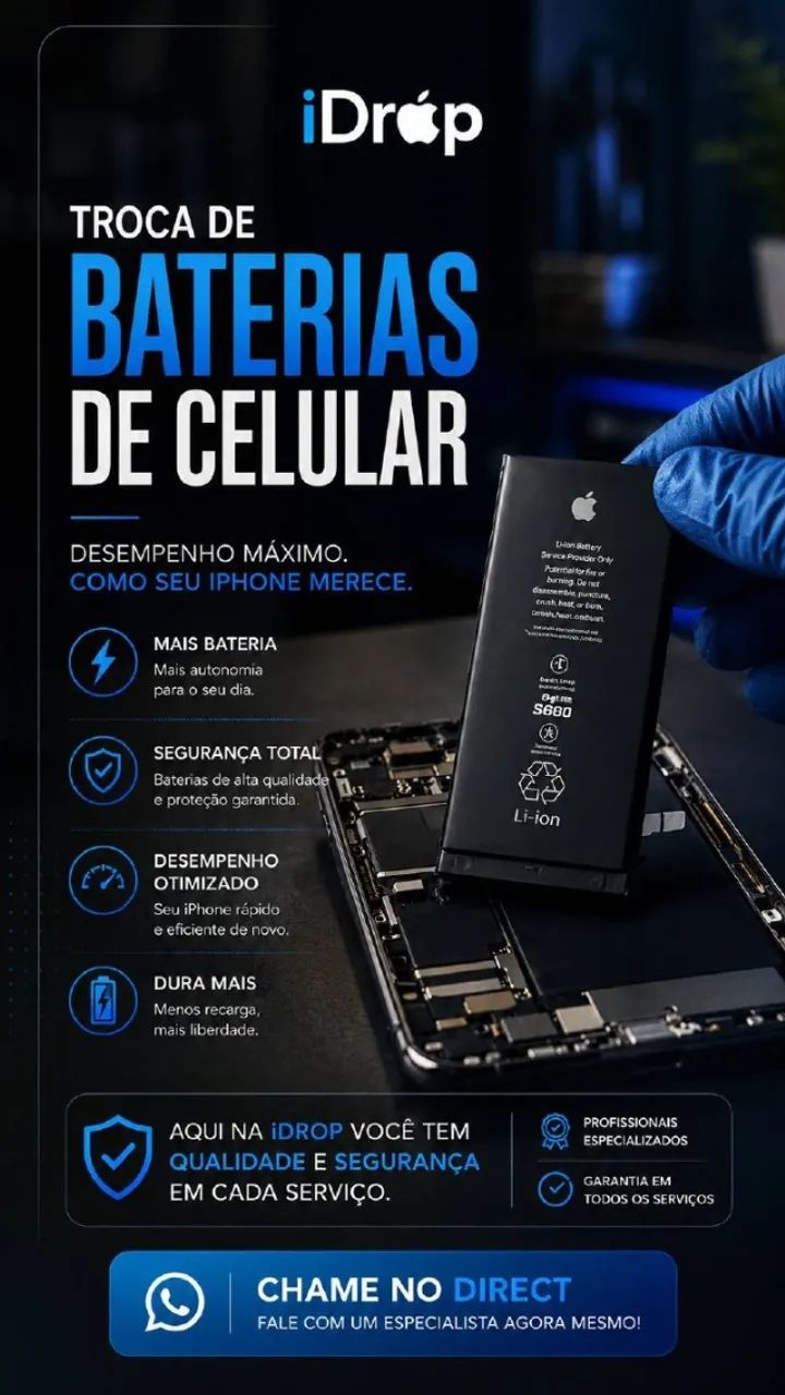TROQUE DE BATERIA
