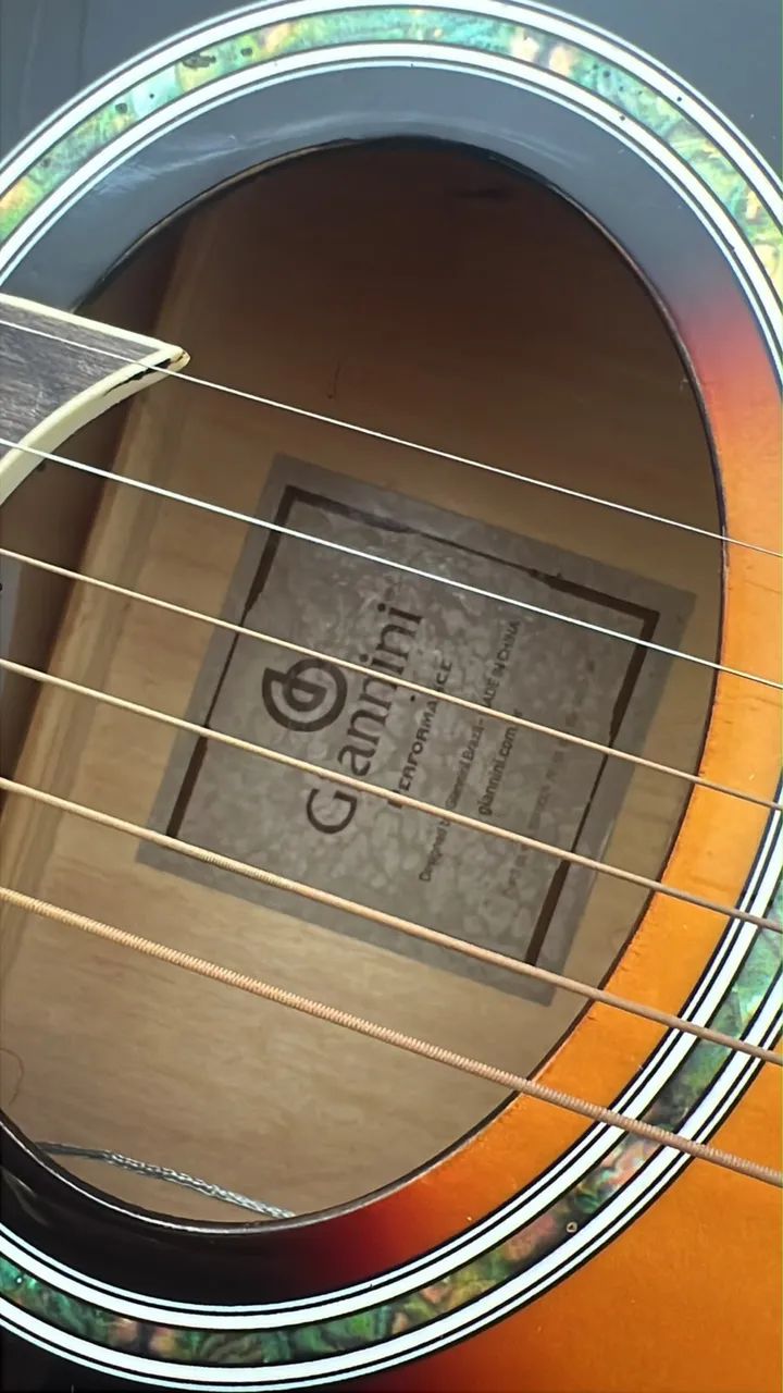 Violão Giannini Performance + Capa - Excelente Estado - Foto 4