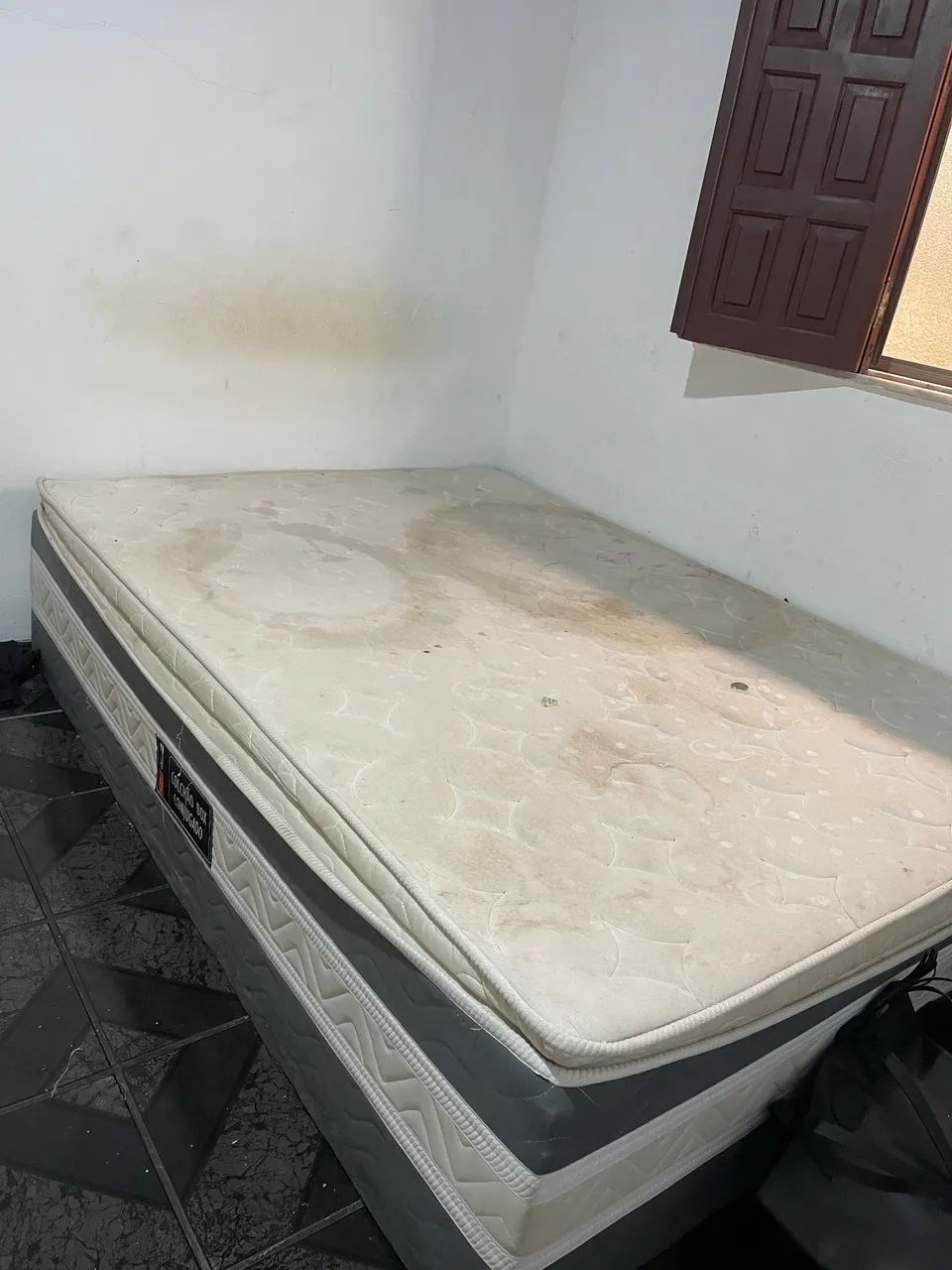 Cama box com colchão conjugado - Foto 3
