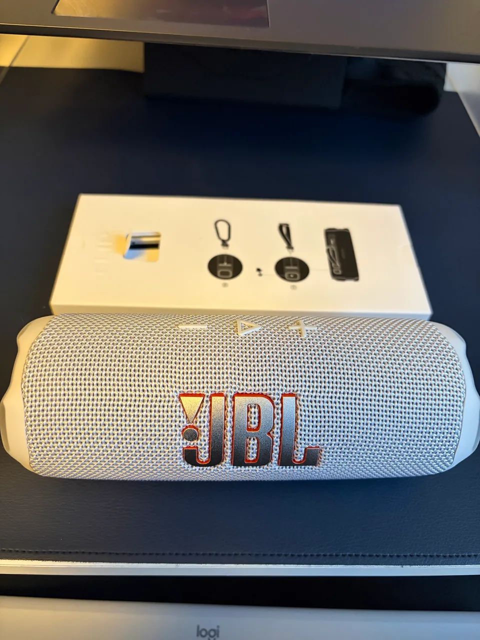 CAIXA DE SOM JBL FLIP 7 BRANCA ORIGINAL - Foto 2