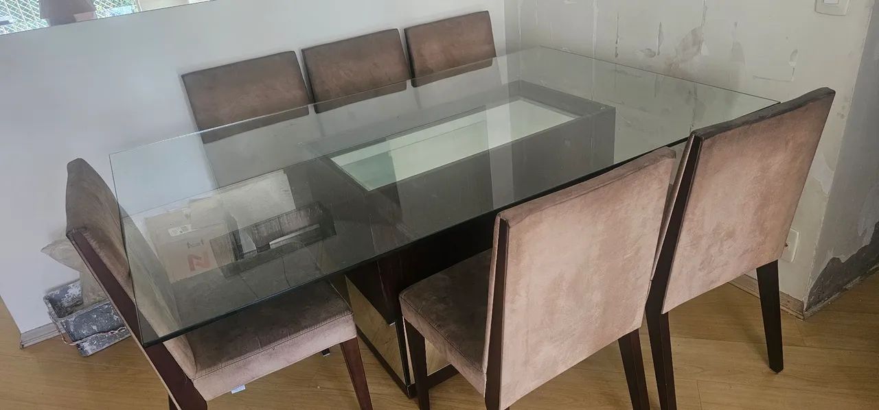 MESA 6 cadeiras, CASA CENÁRIO. - Foto 4