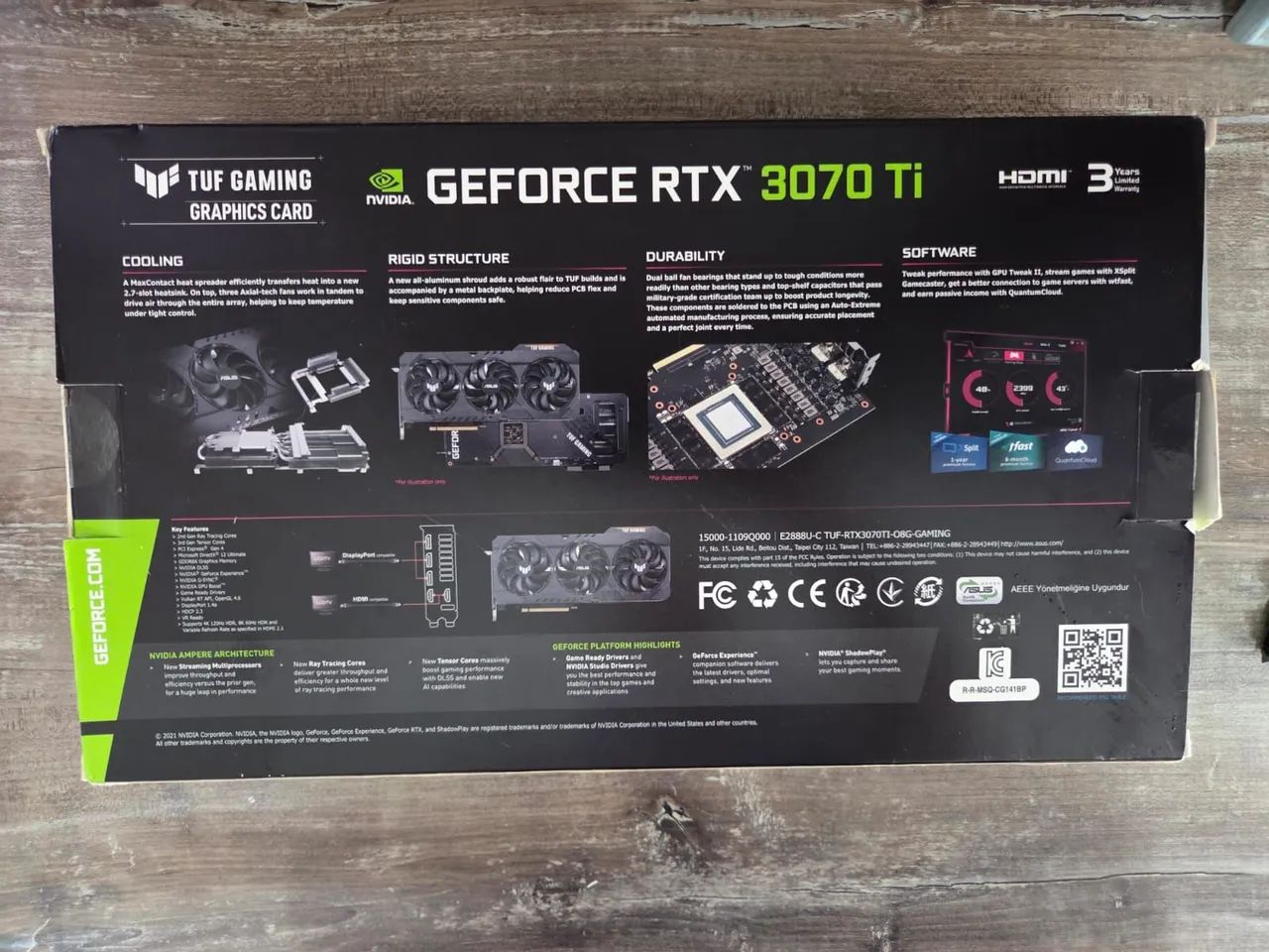 RTX 3070 Ti ASUS TUF Gaming - Foto 4