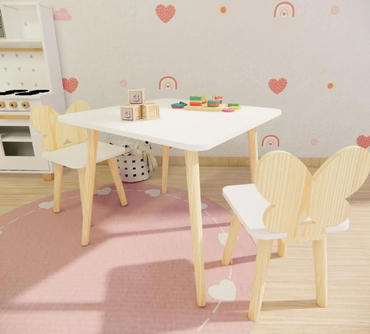 Mesa com cadeira infantil  - Foto 5