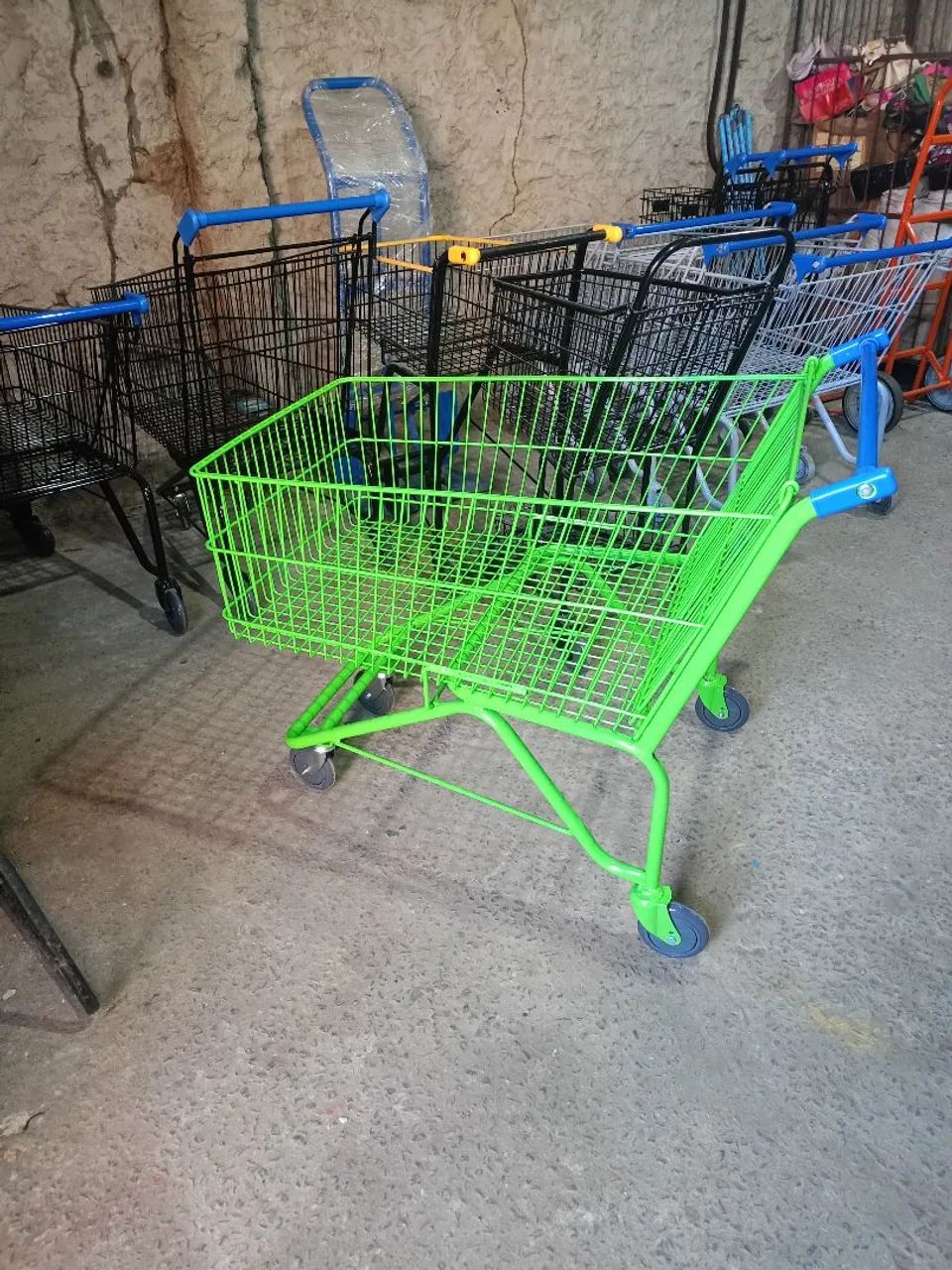 Carrinho de supermercado 210L - Foto 2