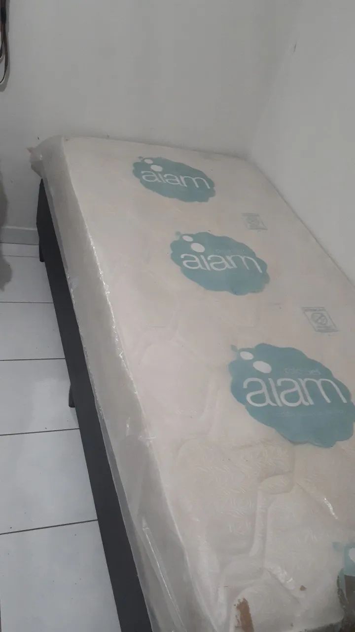 Kit colchão & box solteiro Ortobom