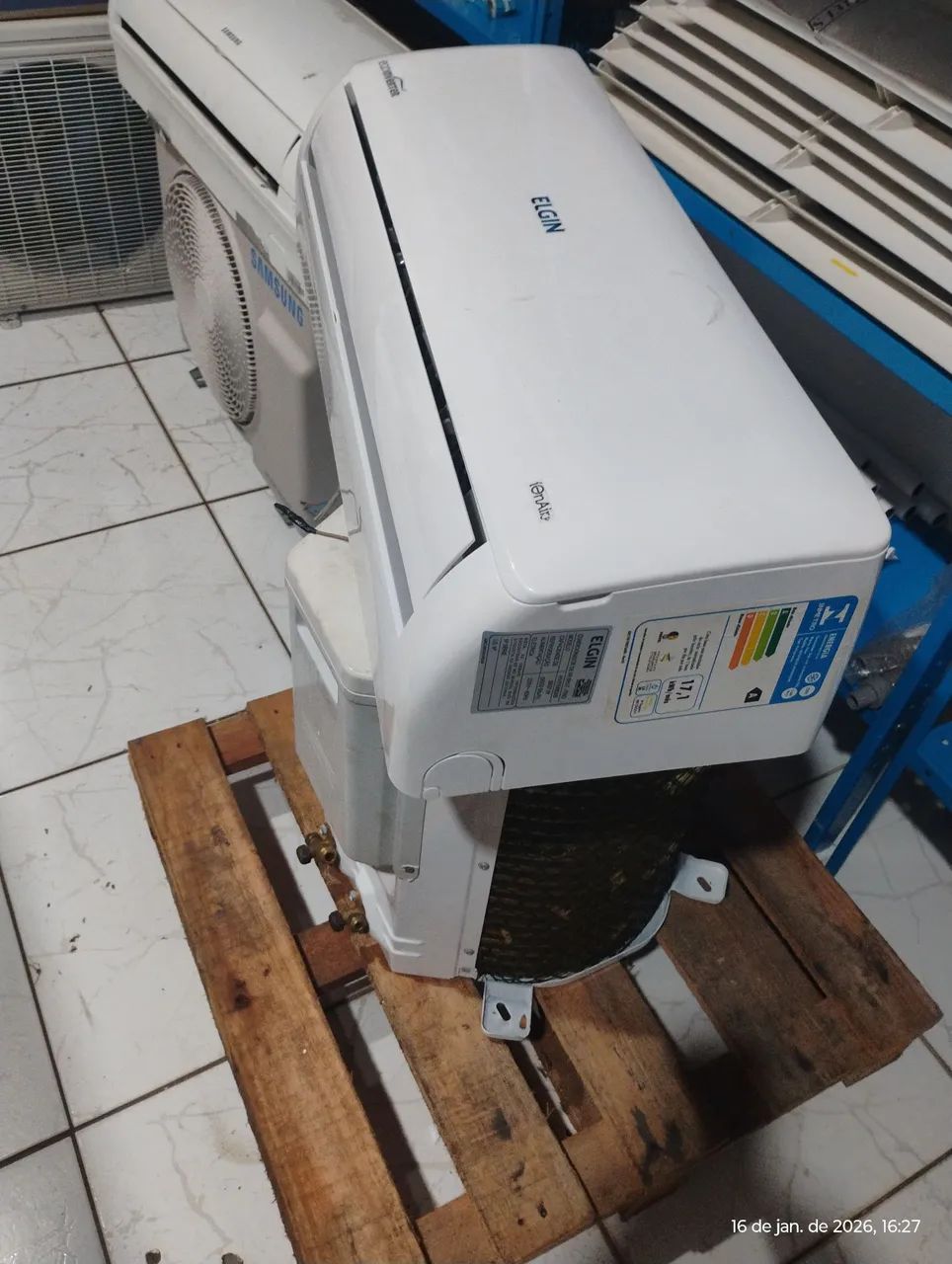 AR CONDICIONADO COMPLETO 9000BTU SPLIT 220V ECOPOWER - Foto 3