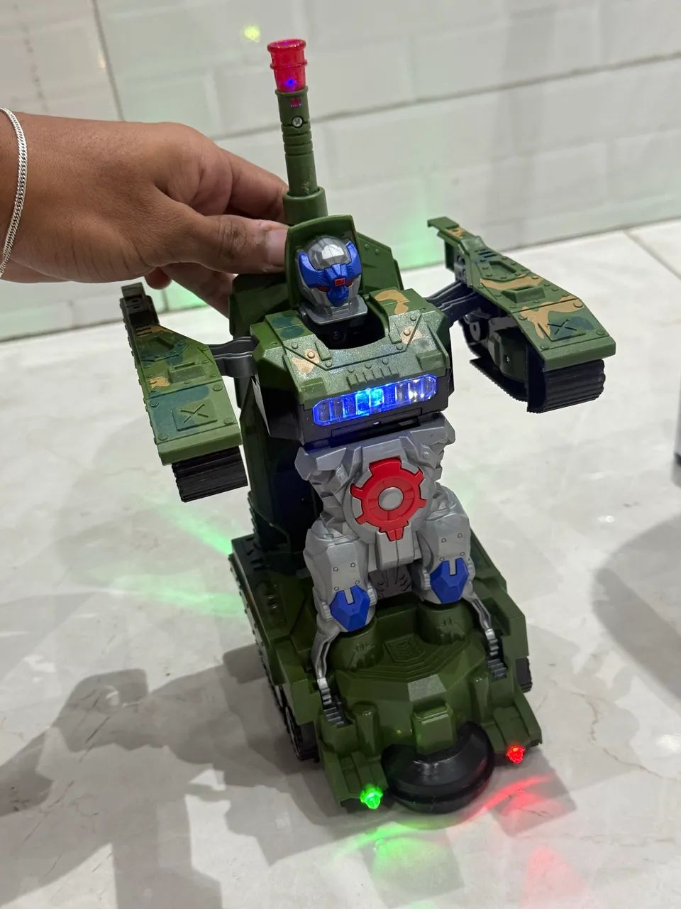 tanque de combate robô 