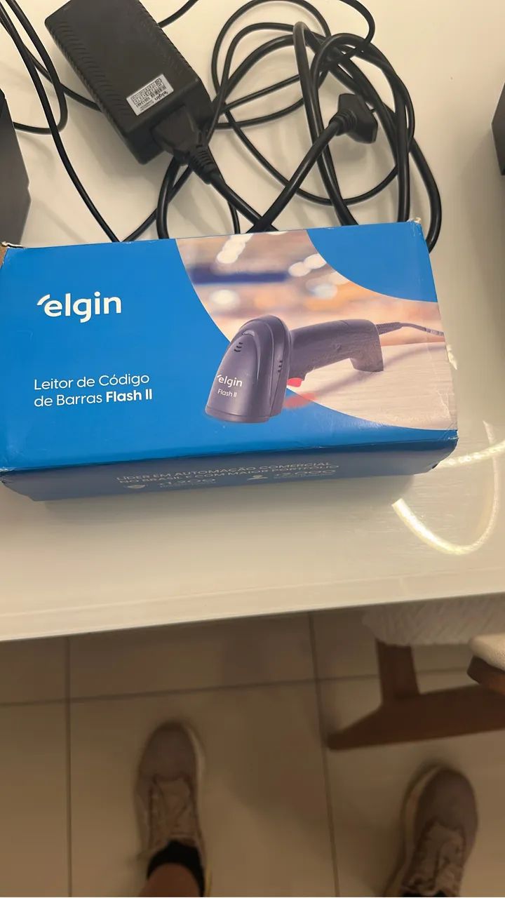 Leitor de código de barras Elgin 