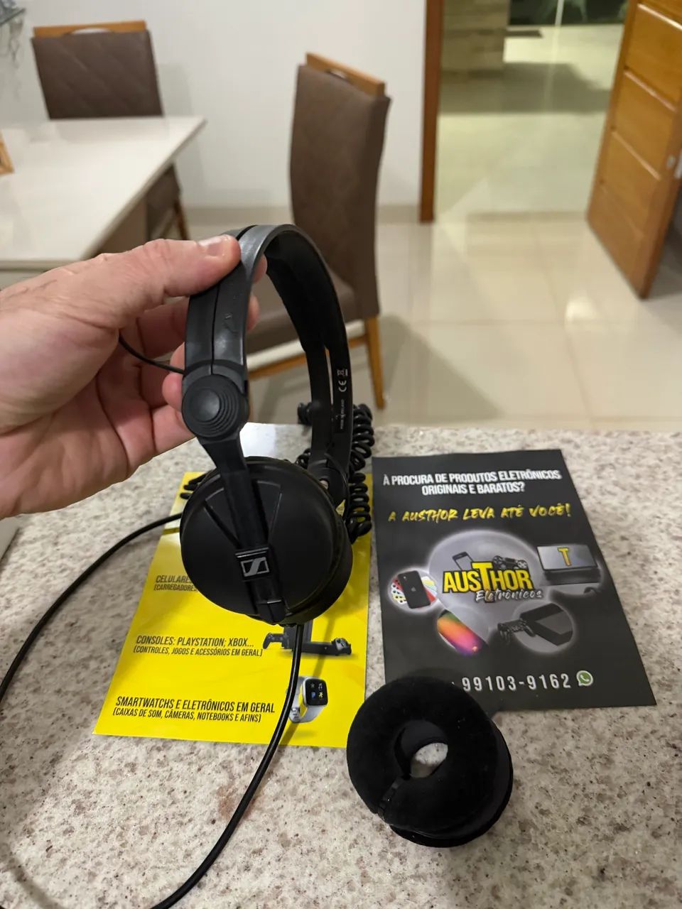 fone sennheiser hd 25 plus - Foto 2