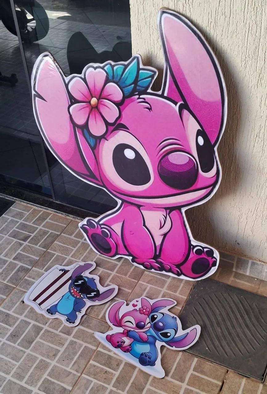Pack / Figuras do Stitch para decoração de eventos  - Foto 2