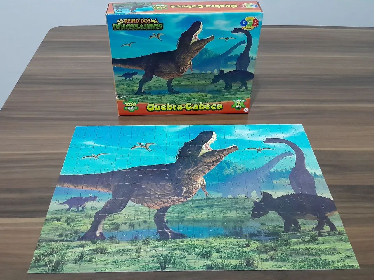 Quebra cabeça 200 peças 