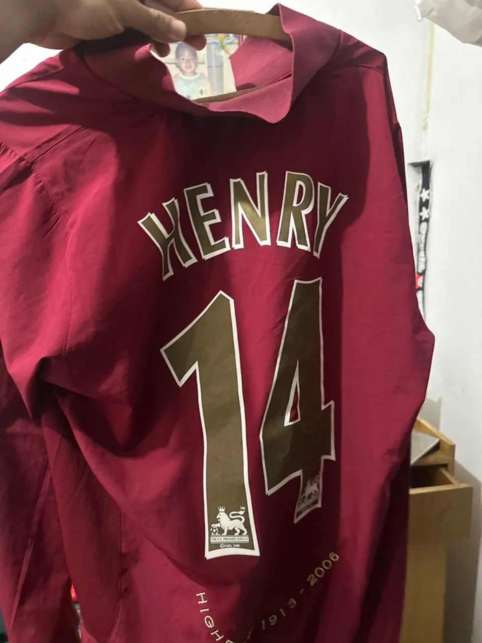 Camiseta manga longa Arsenal 2006 - Foto 4