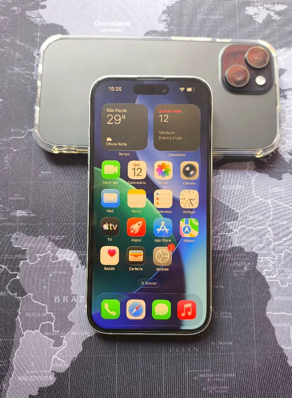 iPhone 15 azul - Perfeito. - Foto 4