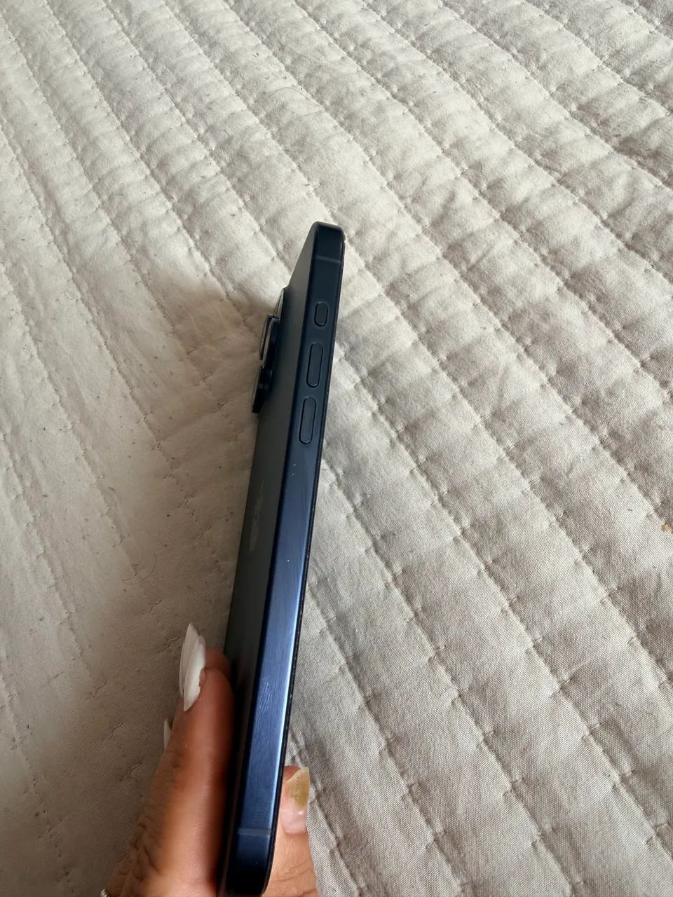 iPhone 15 pro max Titanium azul  - Foto 3