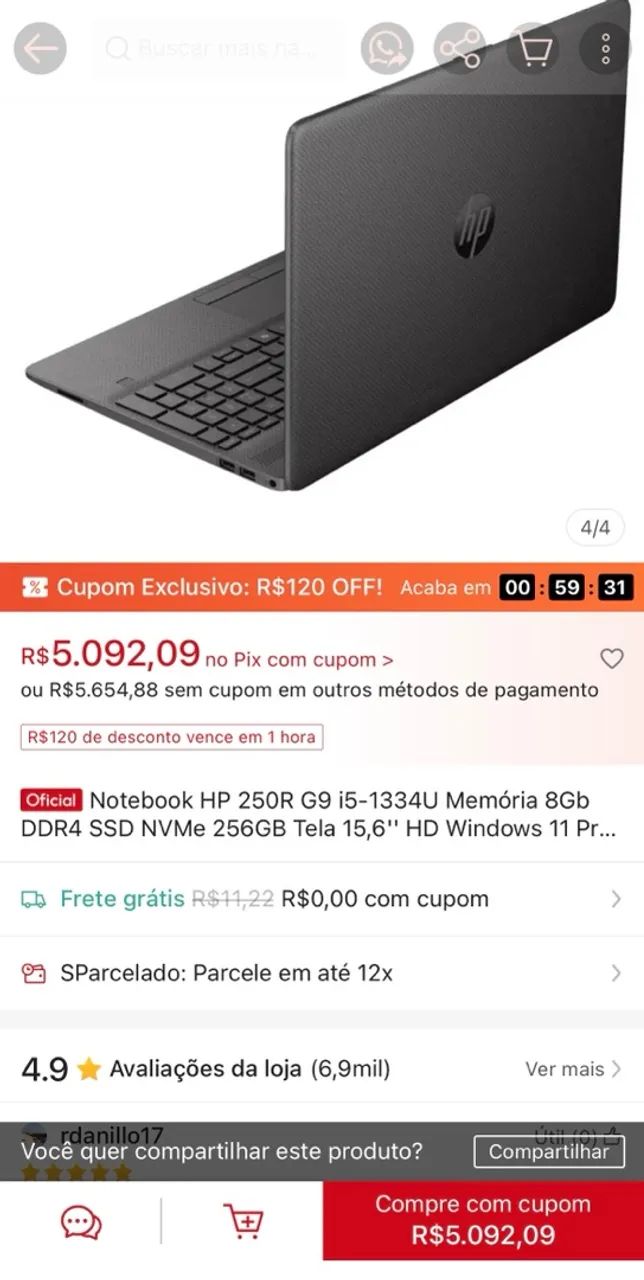 Notebook HP  - Foto 3