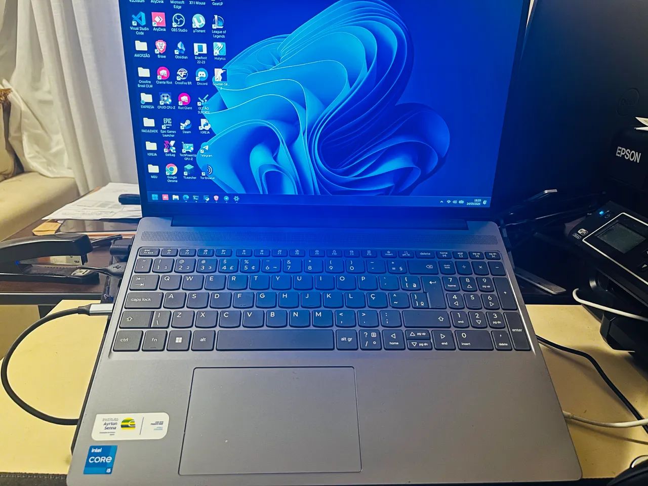 Notebook ideapad slim i5 13420H 8GB DDR5 - Foto 2