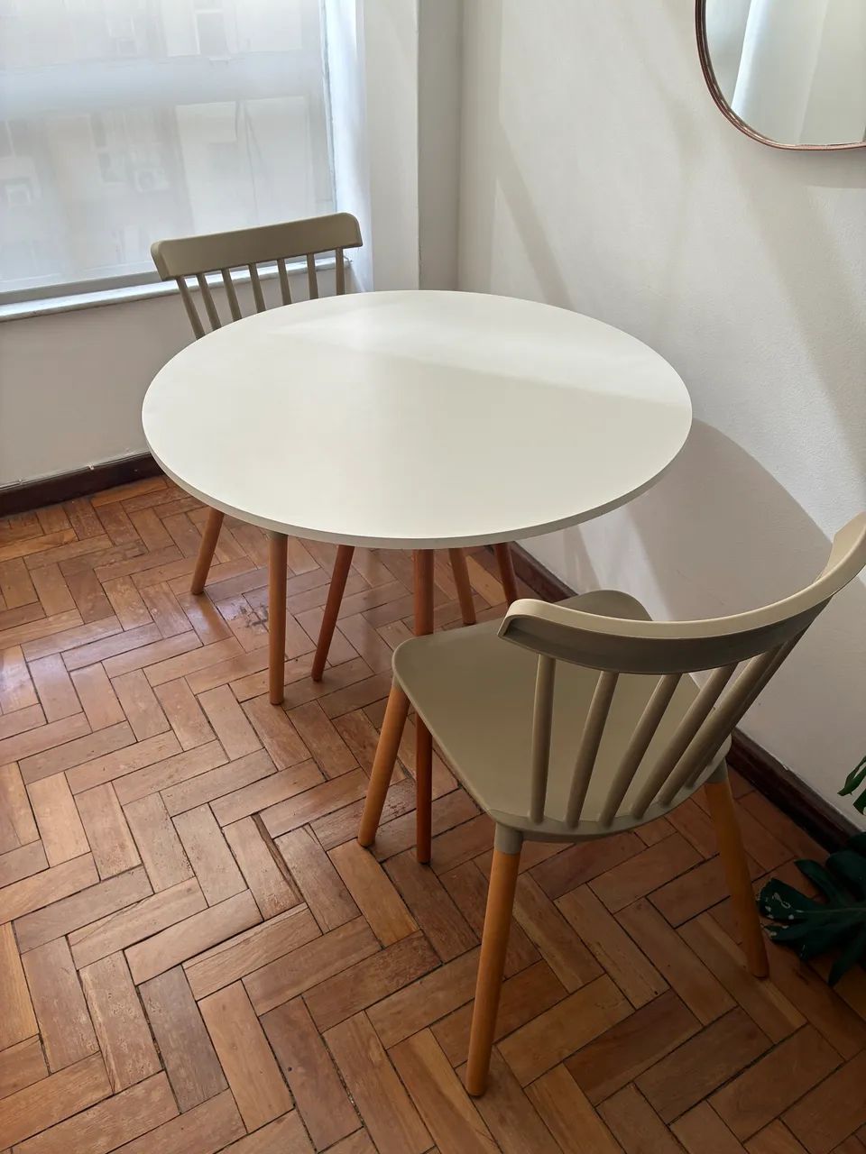 Conjunto de jantar mesa com 2 cadeiras - Foto 2