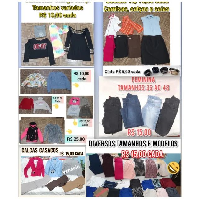 roupas femininas - Foto 2