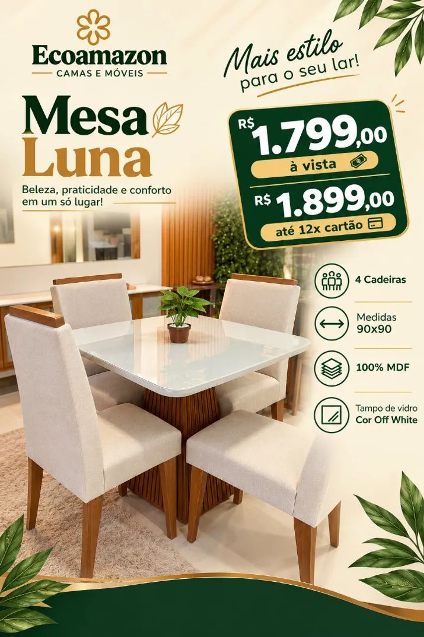 Mesa de Jantar Nova