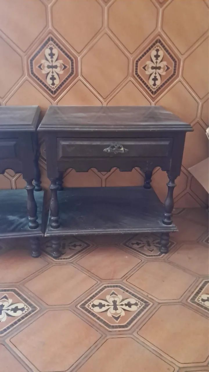 Mesa cabeceira madeira - Foto 4