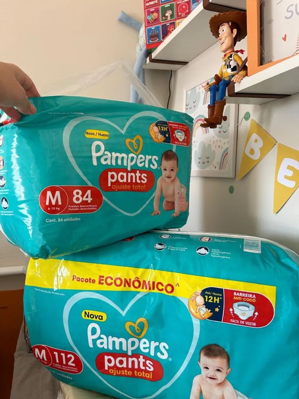 Fralda pampers pants