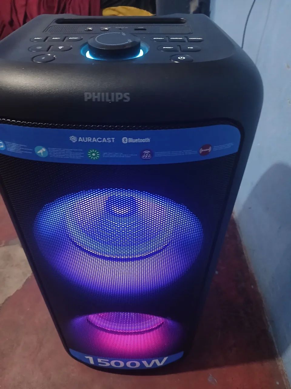 Caixa de som Philips 1500w - Foto 2