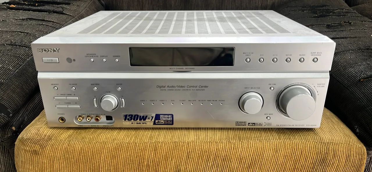 Receiver Sony STR-DE898 Polyvox Gradiente JBL - Foto 3