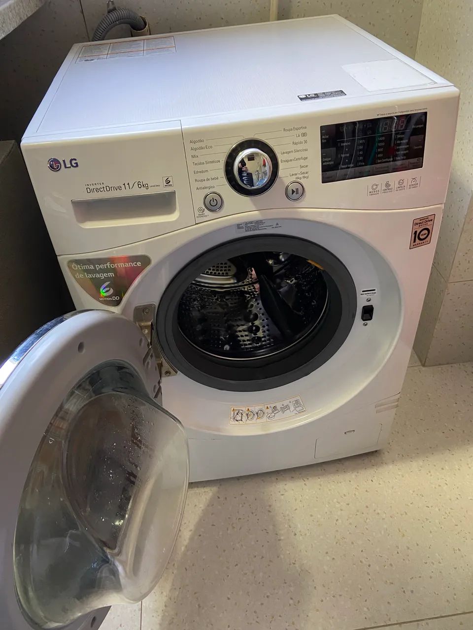 Lava e seca LG 11kg - 220v - funcionando perfeitamente  - Foto 3