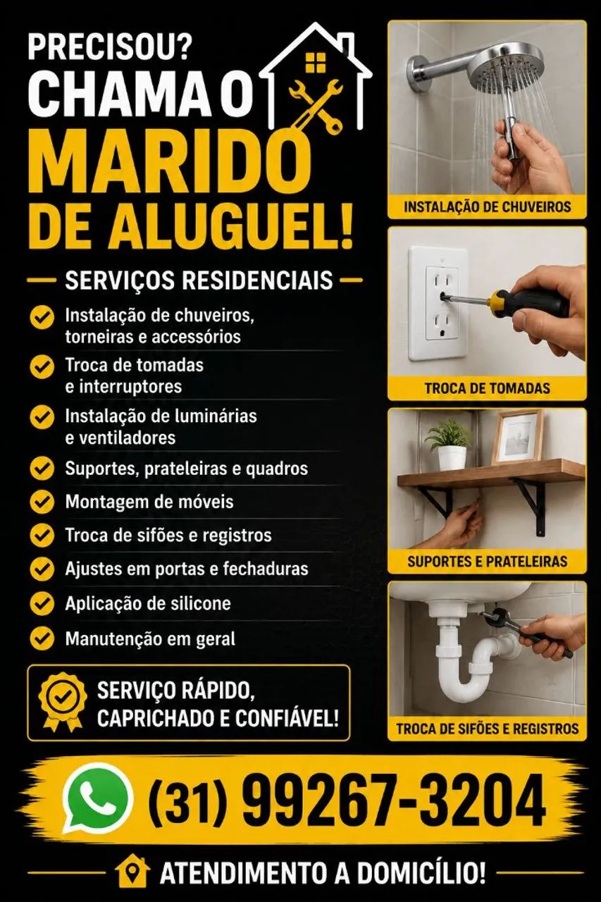 Marido de aluguel a domicílio 