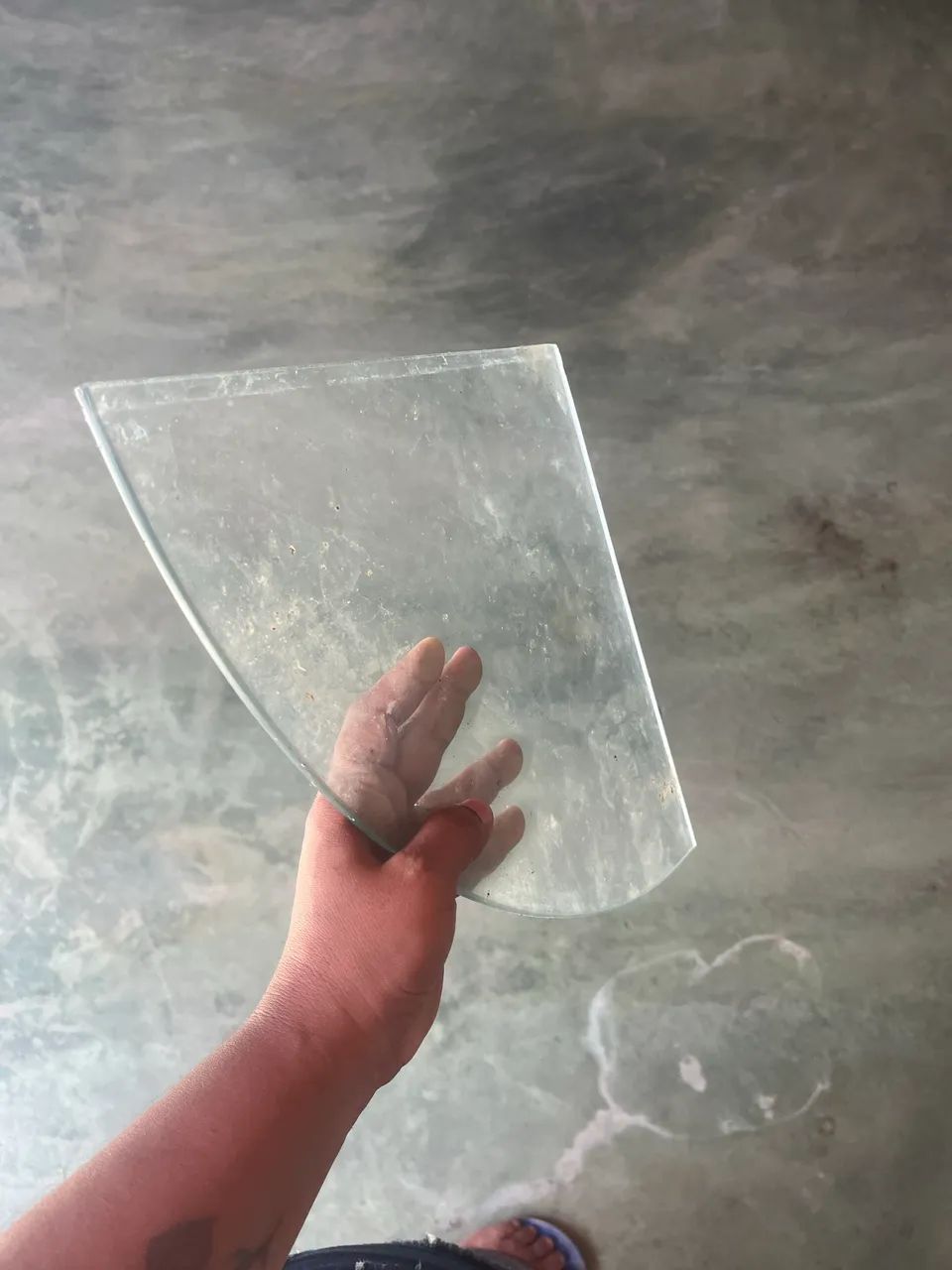 Prateleiras de vidro meia lua  6 peças  - Foto 3
