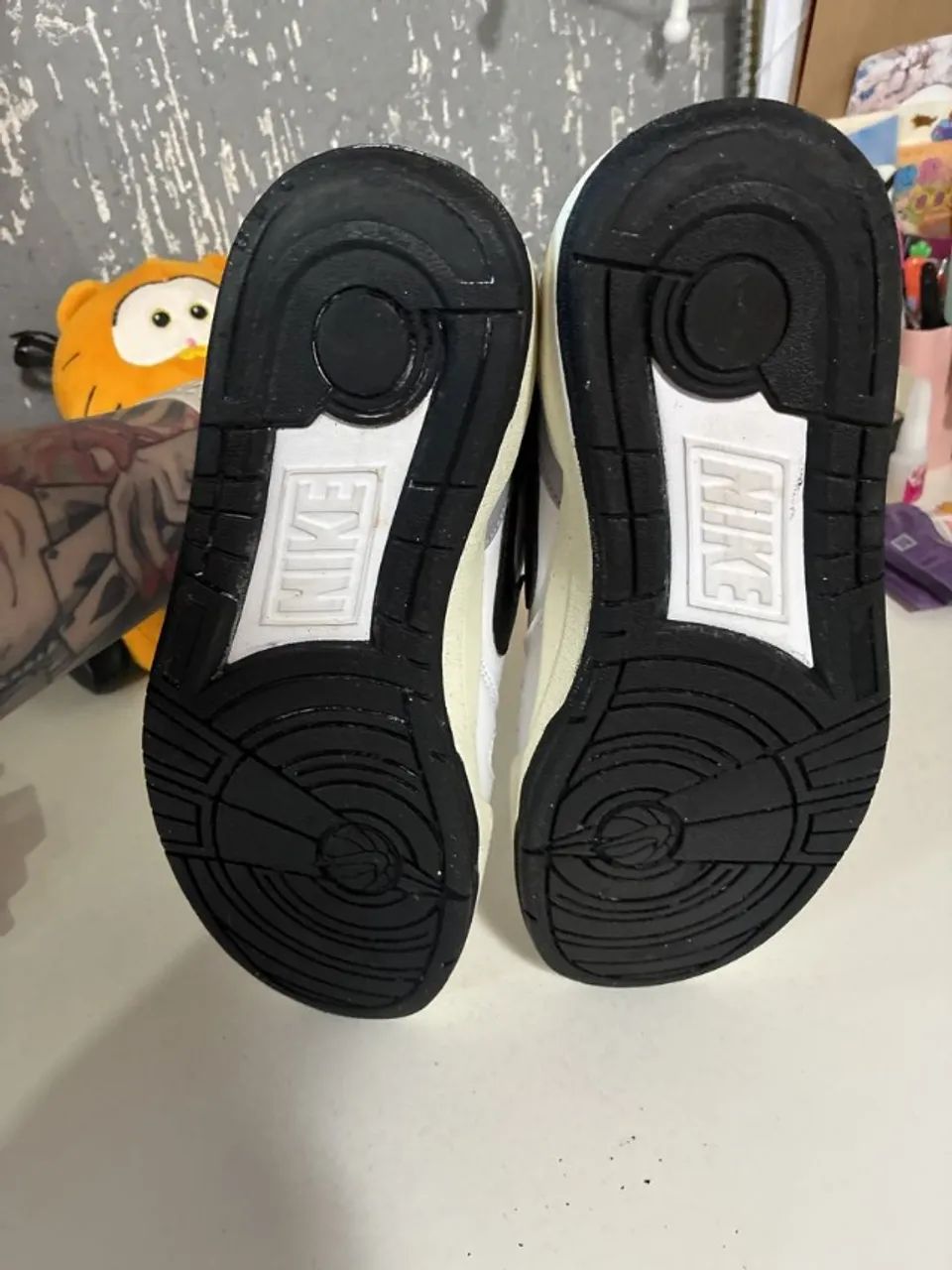 tênis nike full force lo branco 38 - Foto 3