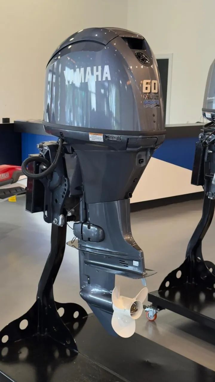 MOTOR DE POPA YAMAHA 60HP 4 TEMPOS | PARTIDA ELÉTRICA - Foto 5