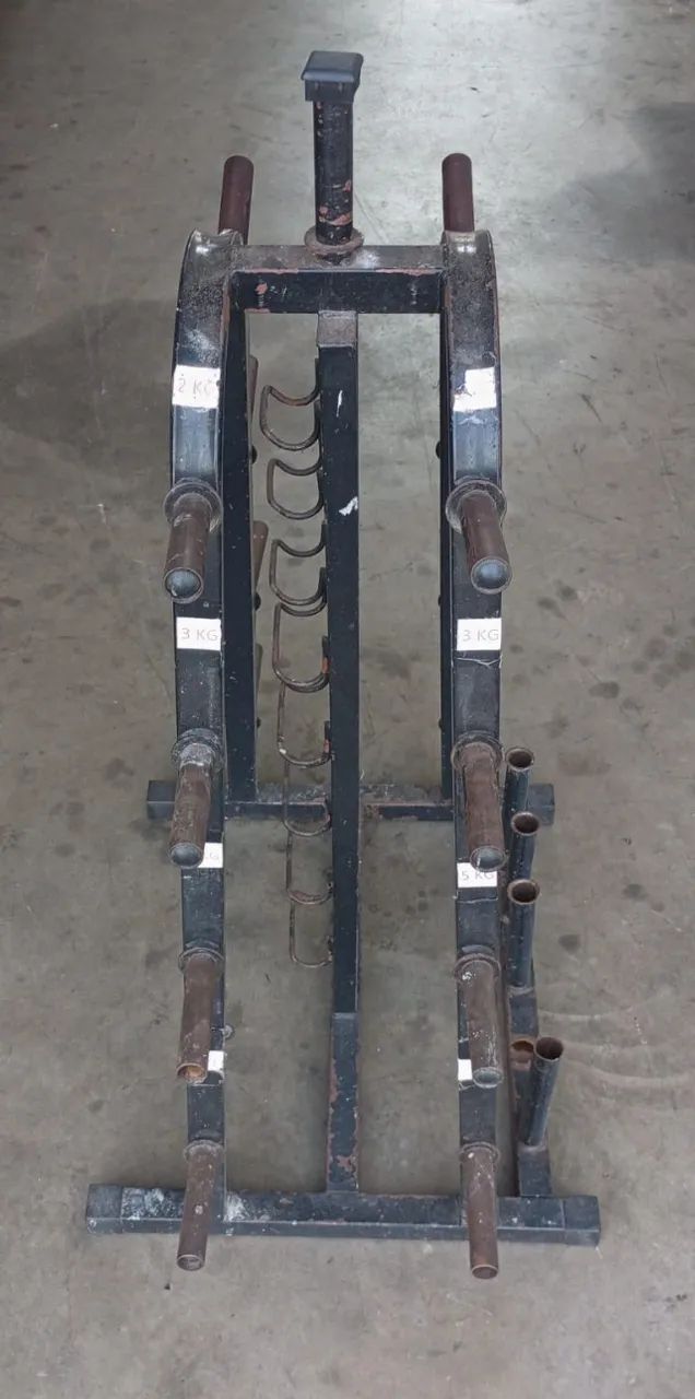 Suporte p/ Anilhas Usado - Foto 2