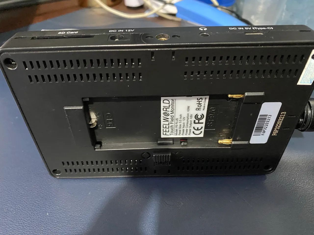 Monitor 6 polegadas Feelword. 4k  hdmi 